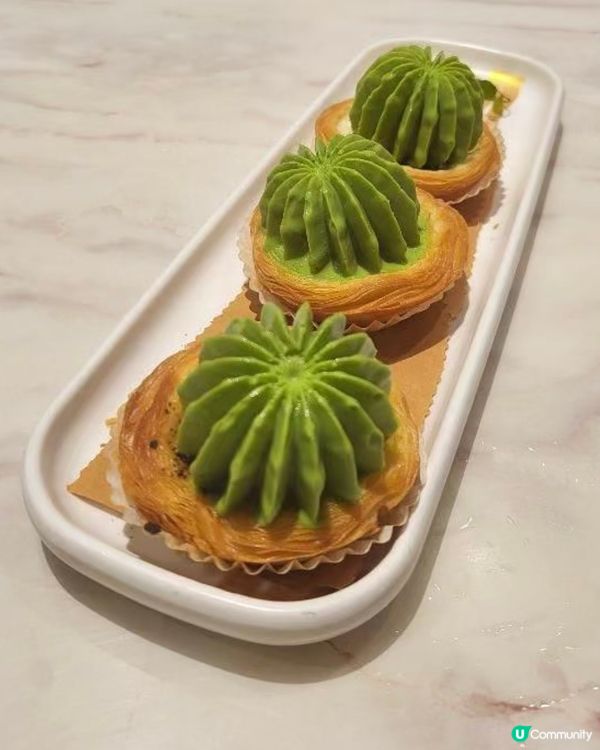 仙人掌造型的牛油果甜品