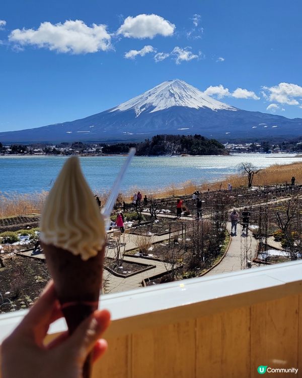 富士山下食雪糕