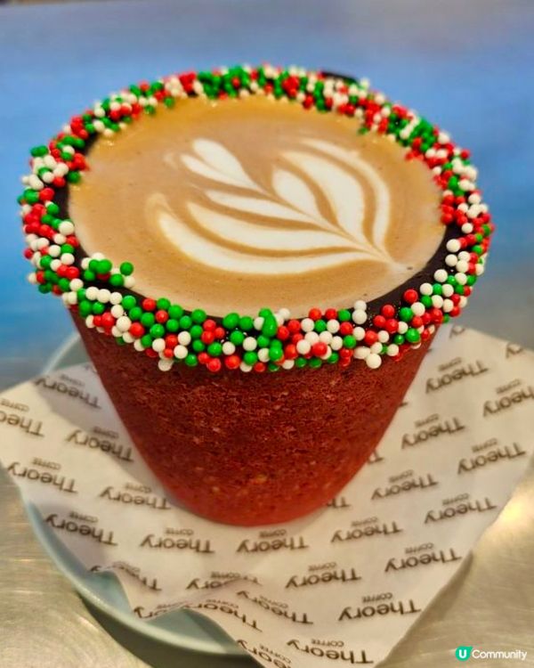 朱古力曲奇杯拉花咖啡·賣相精緻吸引·少女心爆發