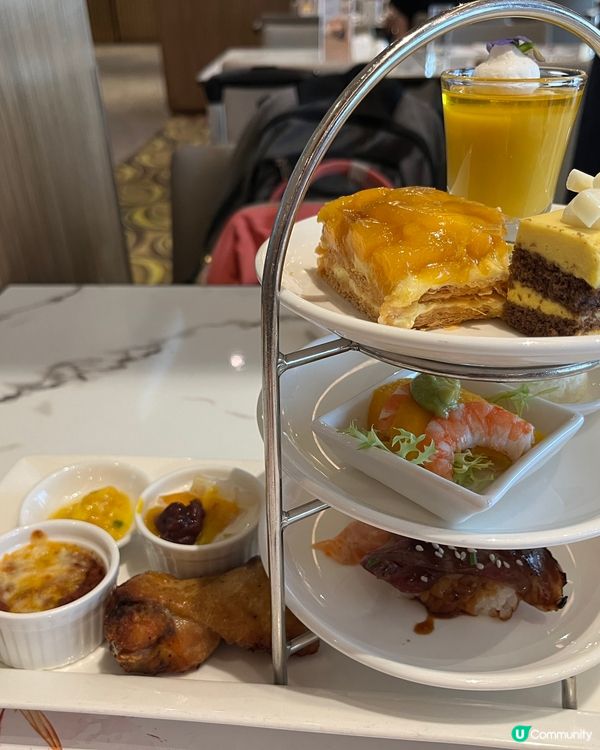 芒果主題下午茶二訪😋  值得回購！