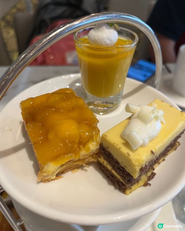 芒果主題下午茶二訪😋  值得回購！