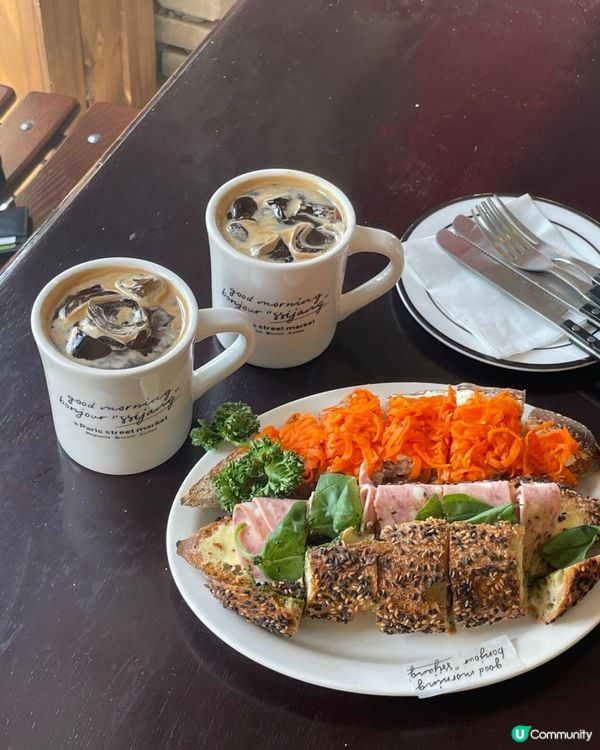 🇰🇷韓國聖水洞超好食brunch法棍三文治💯