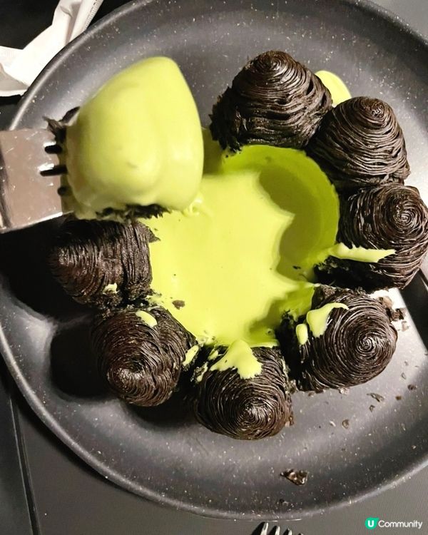 🇰🇷韓國必食甜點——網紅抹茶熔岩麵包💯👏🏻