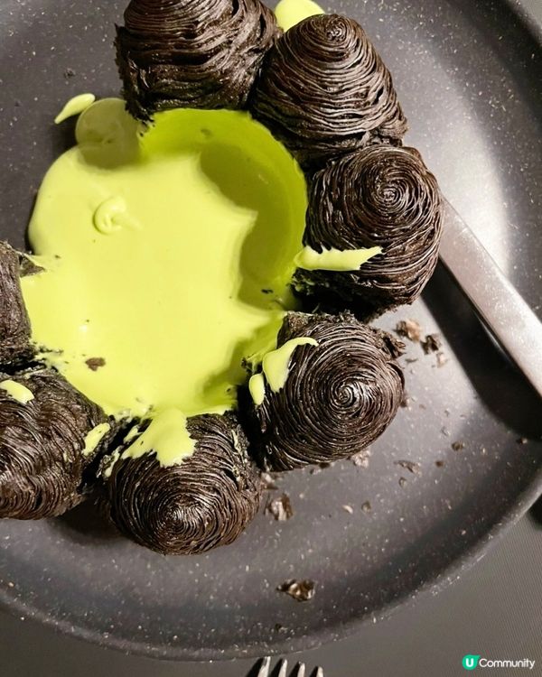 🇰🇷韓國必食甜點——網紅抹茶熔岩麵包💯👏🏻