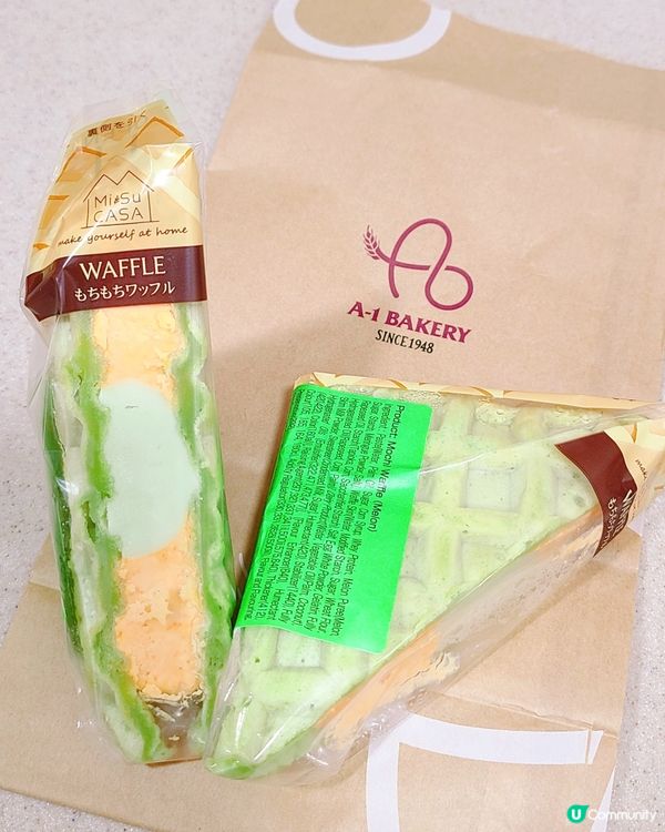 比利時窩夫蜜瓜味😋