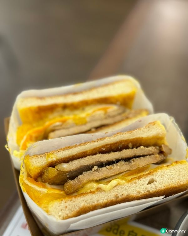 好評！台式爆漿蛋吐司😀