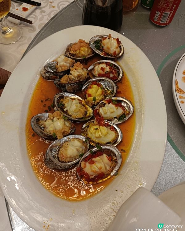 昨晚?旺角荷李活商業中心2樓壹號漁船，食呢個九大簋一圍超抵食...