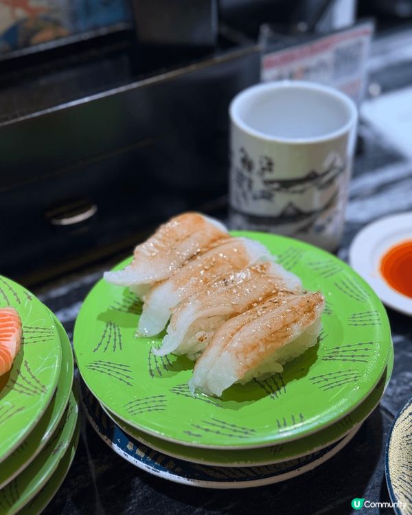 去日本必食迴轉壽司，性價比跟香港高很多，今次在東京試了根室花...