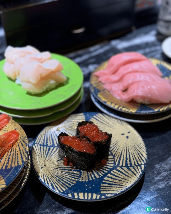 去日本必食迴轉壽司，性價比跟香港高很多，今次在東京試了根室花...