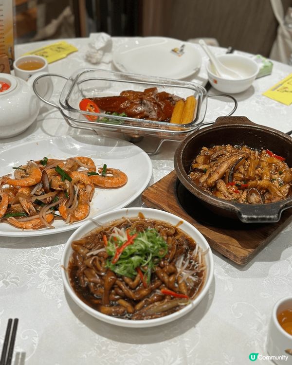 同屋企人一齊食飯首選一定係中菜啦～