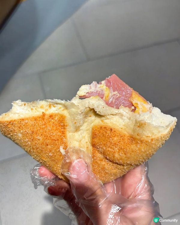 🇨🇳Ole超市性價比超高嘅麵包！雙重芝士火腿軟歐包