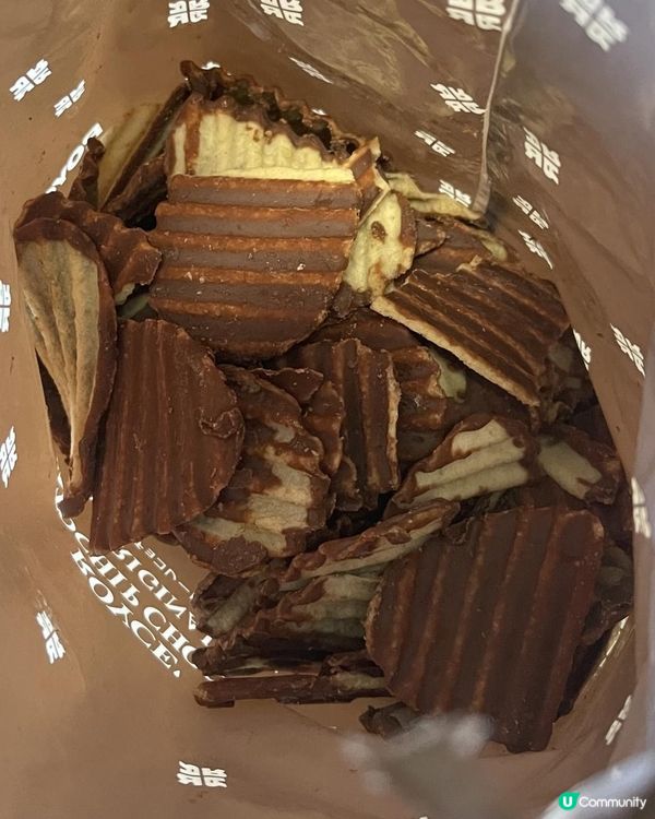 開箱《ROYCE 》朱古力薯片