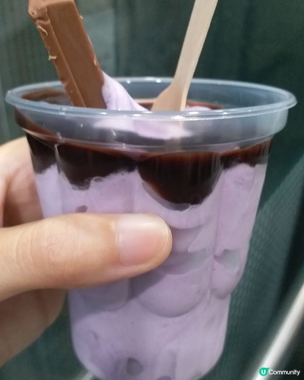 麥記紫薯味新地🍦🍦