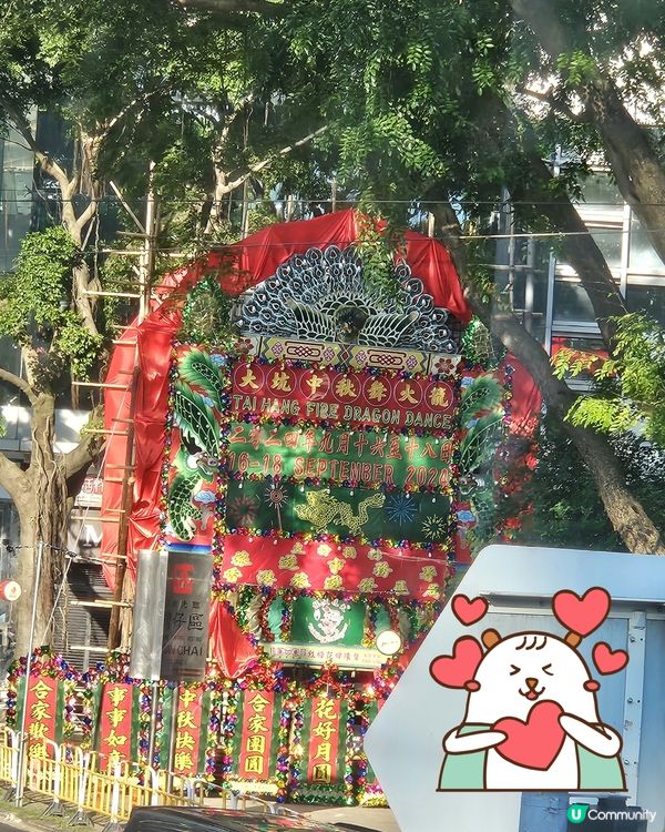 大坑舞火龍籌備中