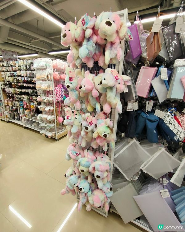 12蚊店驚喜！🧸🐰🐶 彩色公仔筆袋！