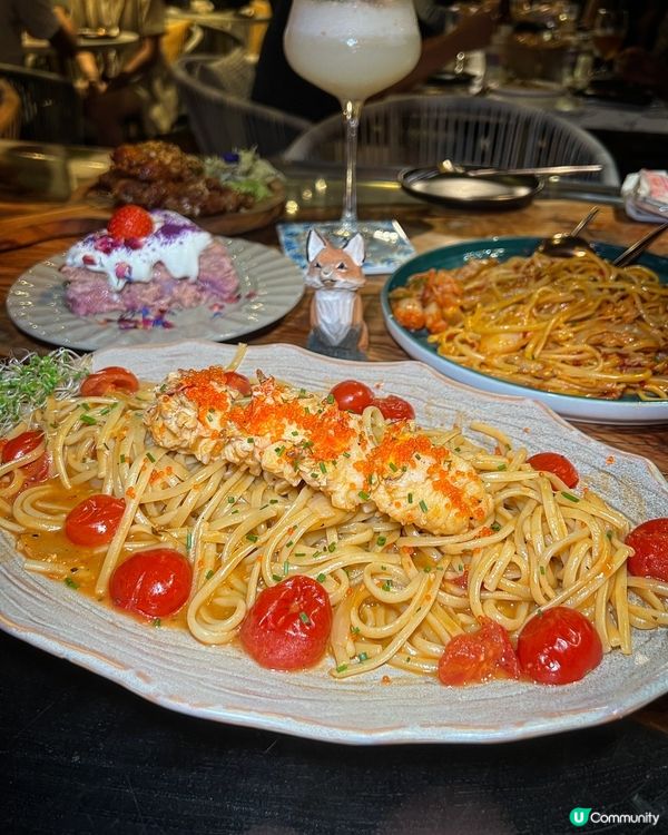 ʚ♡ 龍蝦意粉美味 • 開心果鮮奶濃郁 ♡ɞ