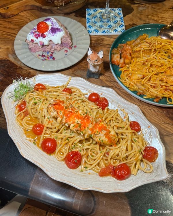 ʚ♡ 龍蝦意粉美味 • 開心果鮮奶濃郁 ♡ɞ