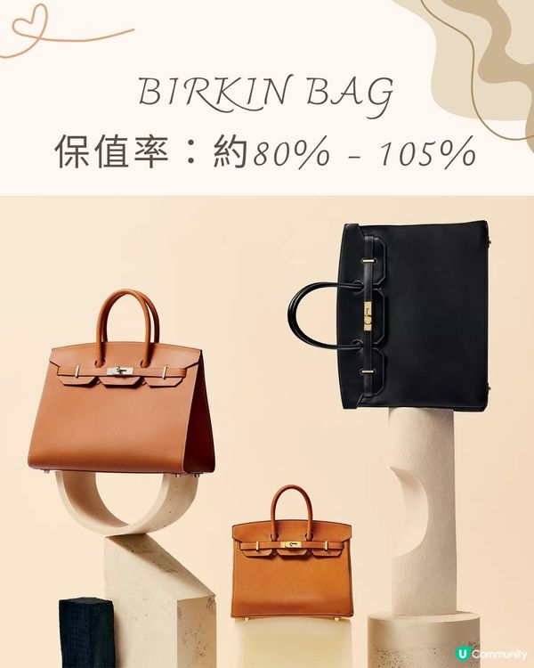 Hermès手袋6大保值款👜1萬起入手😍咩色最保值？附價錢
