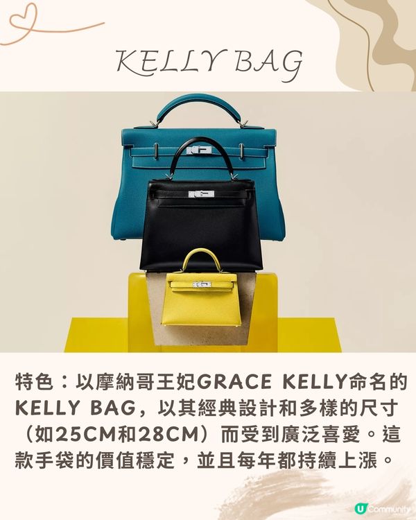 Hermès手袋6大保值款👜1萬起入手😍咩色最保值？附價錢