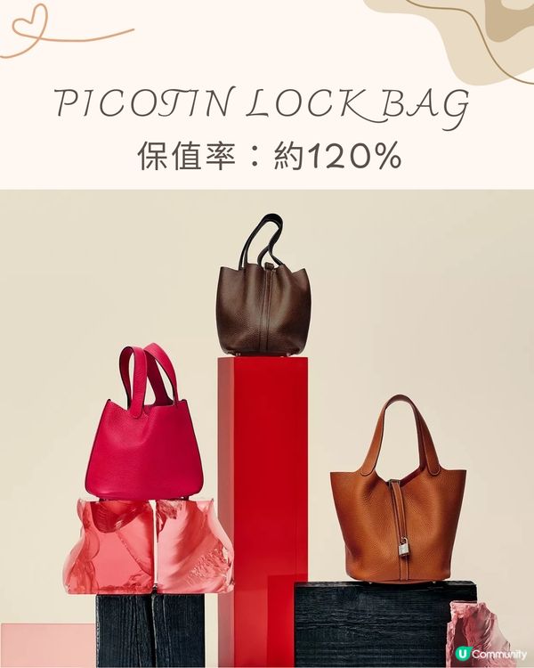 Hermès手袋6大保值款👜1萬起入手😍咩色最保值？附價錢