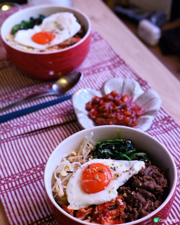 45分鐘搞掂韓式牛肉泡菜拌飯😋