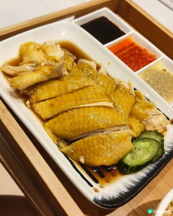 因為參加抽獎，抽中亞參嘅去骨海南雞飯一客，價值$89，餐廳姐...