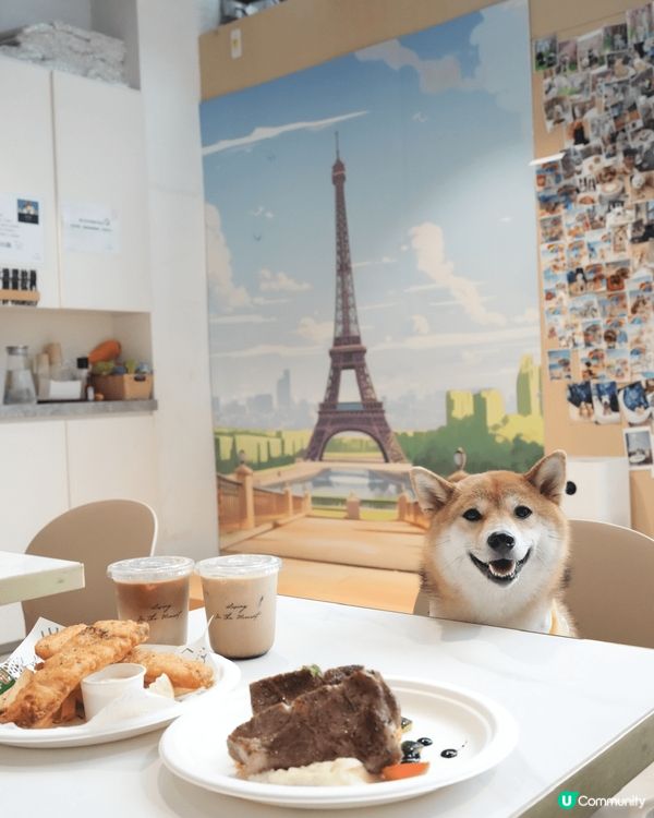 一直都很想帶狗狗一起去旅行，於是我們在香港發掘了一偽巴黎之旅...