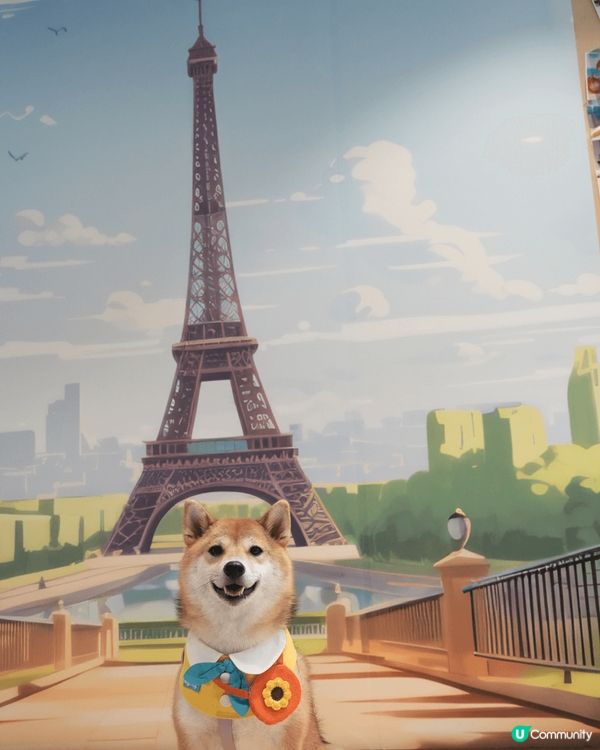 一直都很想帶狗狗一起去旅行，於是我們在香港發掘了一偽巴黎之旅...
