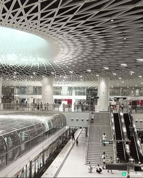 深圳打卡熱點：「深圳之眼」-深圳地鐵崗廈北站， 它被稱譽為深...