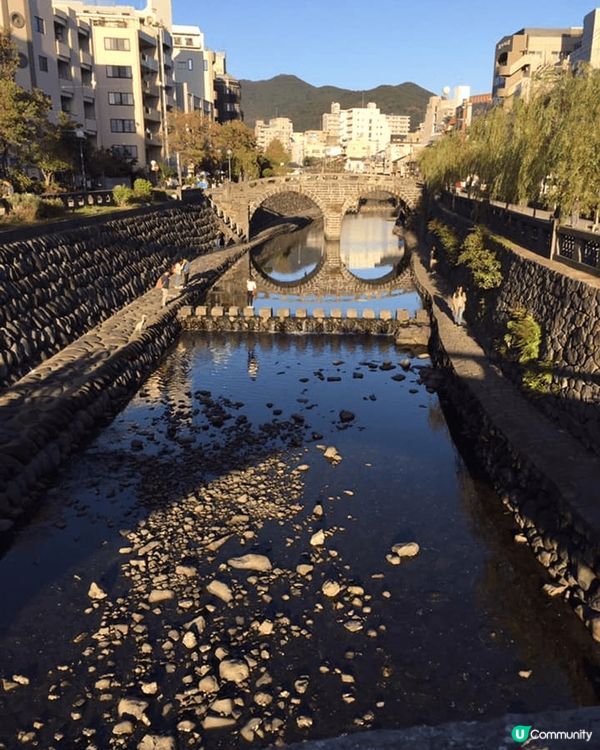 眼鏡橋 （?????）被認定為國家重要文化財產的日本最古老拱...