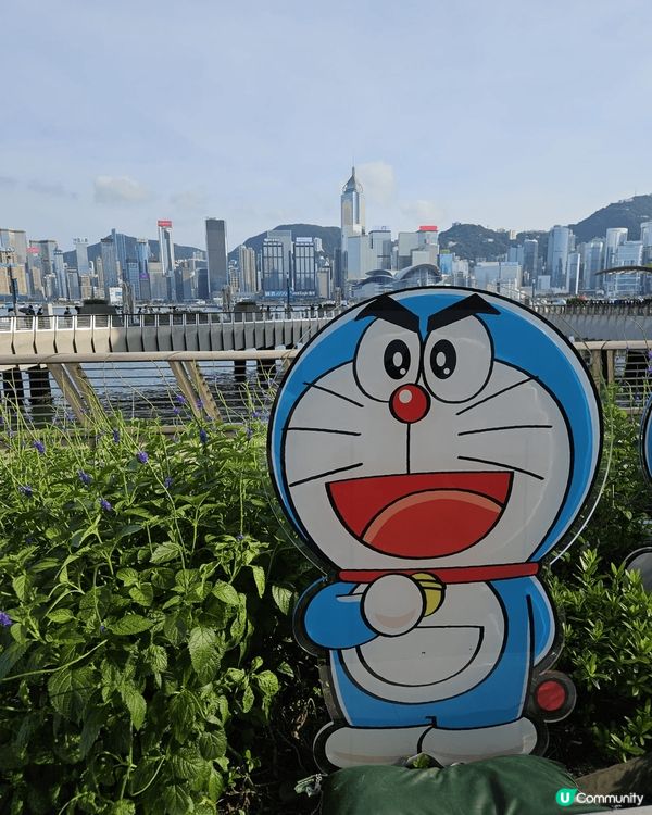 路過Doraemon and Friends展覽, 巨型多啦...