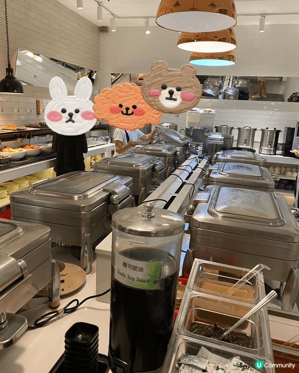 素食自助餐能滿足大家吃不同的食物，吃得飽，坐得舒適，而且還有...