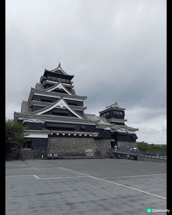 ?熊本城半日遊? 用JR Pass到熊本遊玩，四處都有親切?...