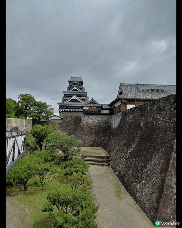 ?熊本城半日遊? 用JR Pass到熊本遊玩，四處都有親切?...