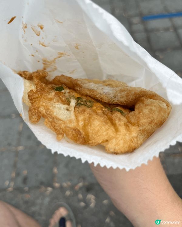 去到宜蘭~必食三星蔥餅~外脆內軟~第一啖先有蛋香之後再慢慢爆...