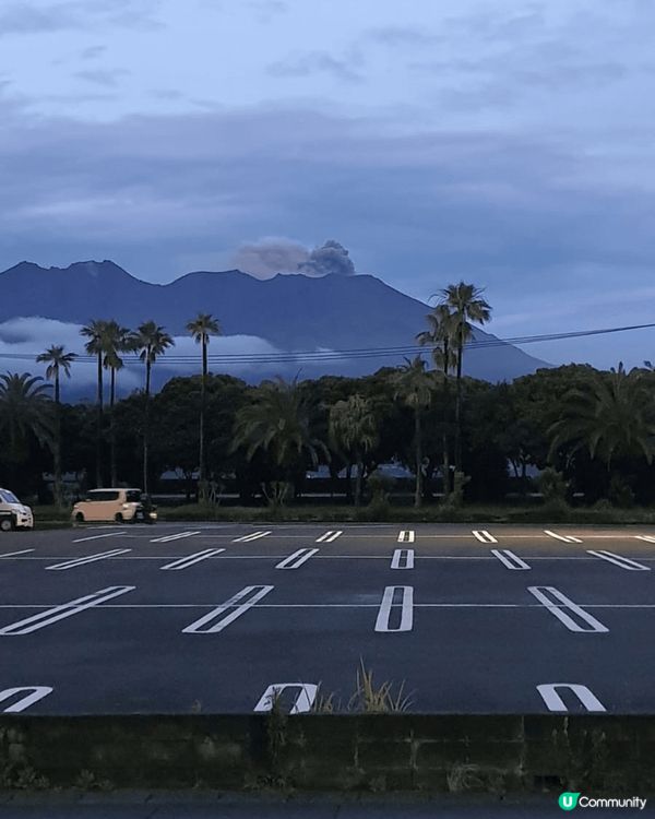 櫻島火山位於日本鹿兒島縣，是一座活躍的複式火山，剛好留了鹿兒...
