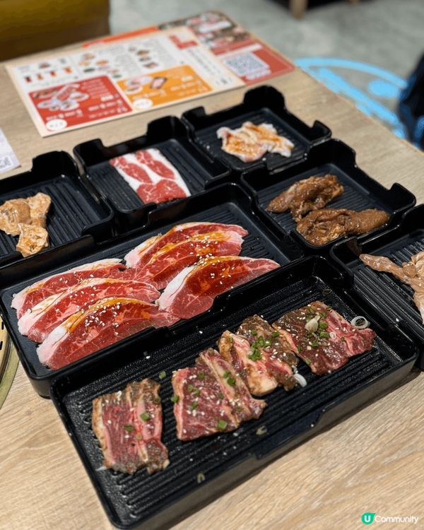 抵食台式燒肉吃到飽，任食8款肉類，仲有小食、主食、飲品。自製...