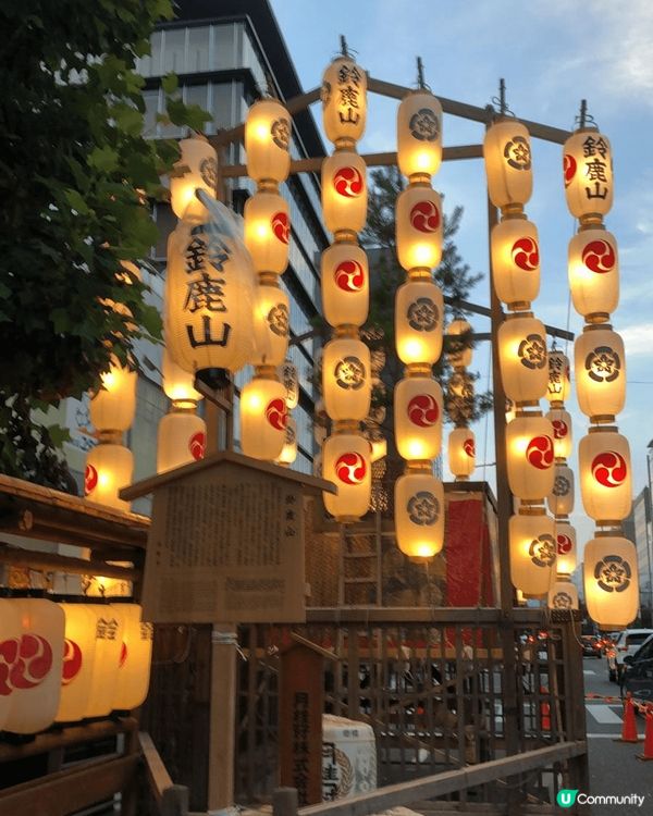 京都祗園每年7月都會舉辦很多場盛大的祭典