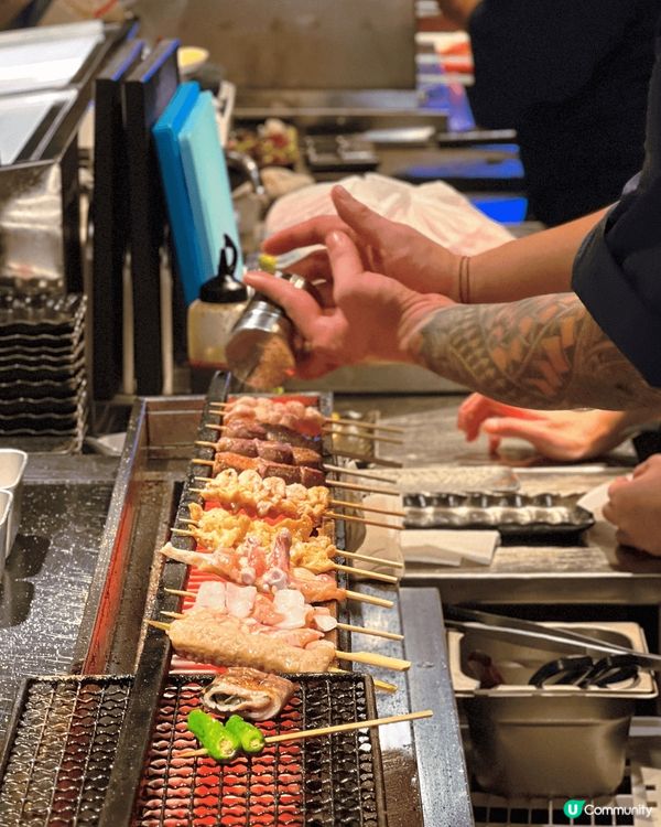 這間新開的日本串燒料理居酒屋??位於灣仔船街，由資深日籍主廚...