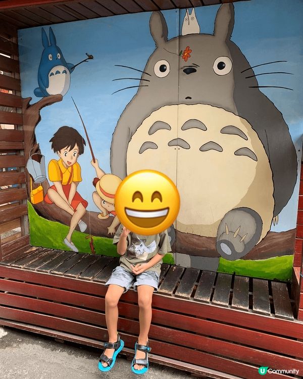 台中動漫彩繪巷係打卡熱點，城市小巷中的大型彩繪，以熱門卡通和...