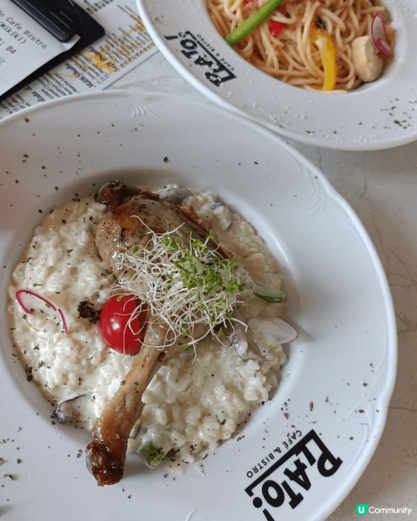 新蒲崗新開caf? ，裝潢雅致，環境寬敞，坐得舒適，賣相精緻...