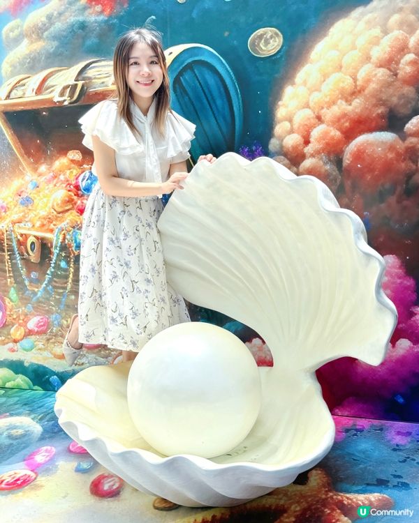 商場玩密室🎁 🐠深海寶藏等你尋！