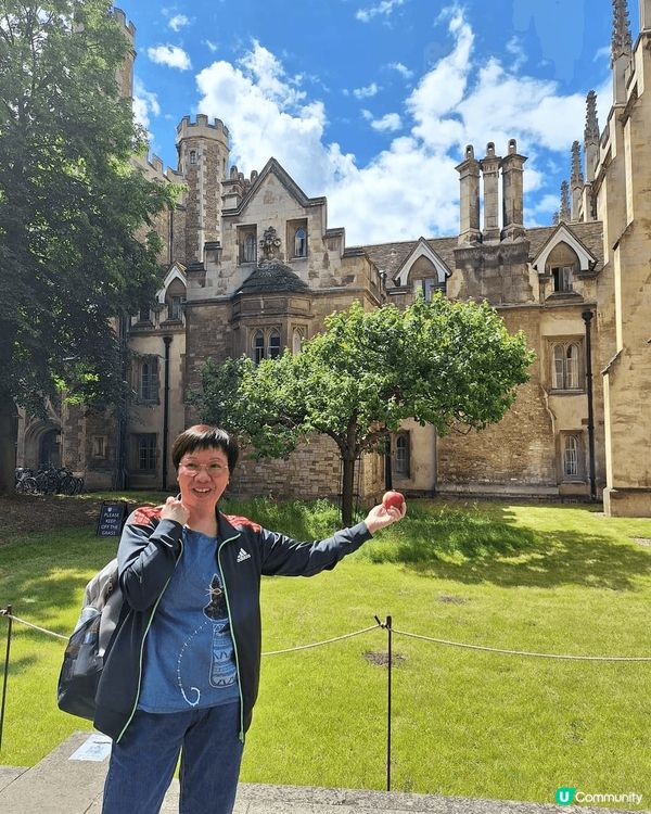 6月初去了英國及埃及，這地方是象鼻山及劍橋大學，獅身人面像