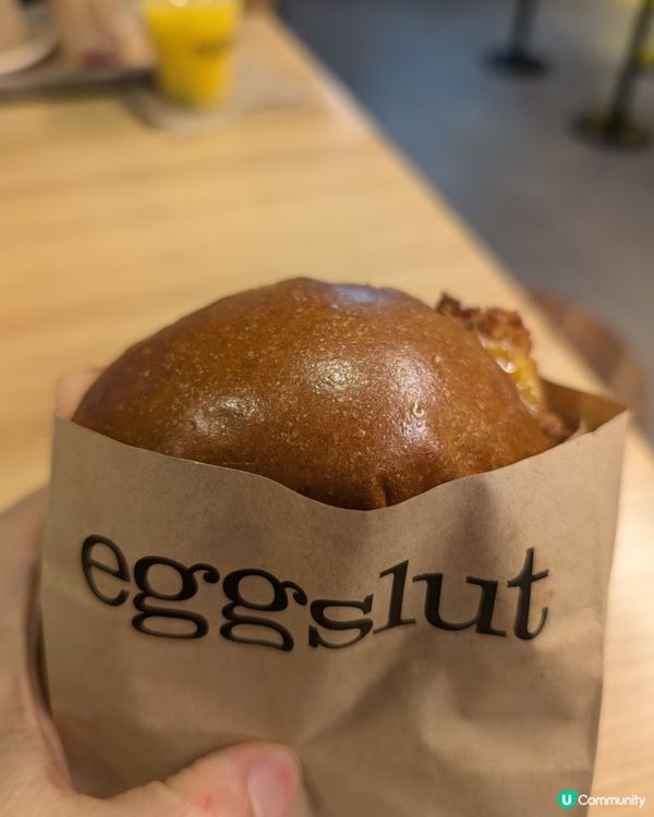 Eggslut 炸比目魚柳包! 必食推介