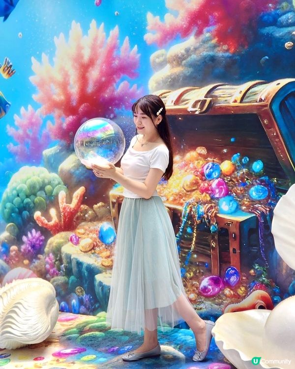 🌟打卡玩樂好去處📸💙海底人魚王國