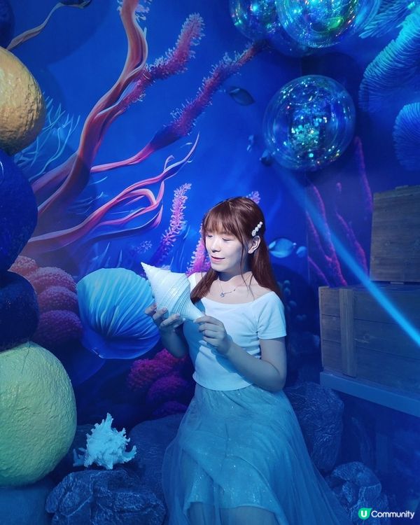 🌟打卡玩樂好去處📸💙海底人魚王國