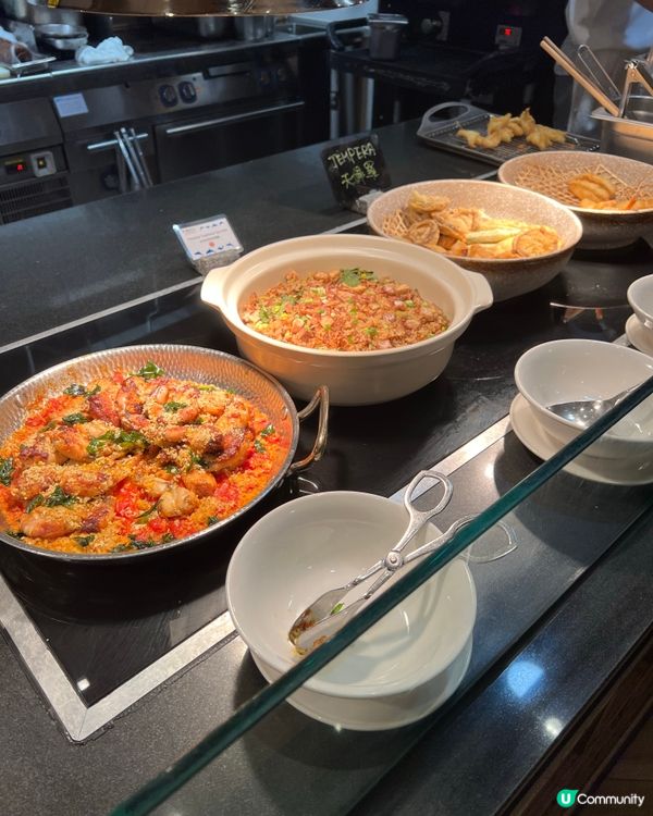 海洋公園萬豪酒店海灣餐廳自助晚餐