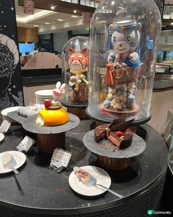 海洋公園萬豪酒店海灣餐廳自助晚餐