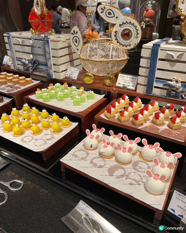 海洋公園萬豪酒店海灣餐廳自助晚餐