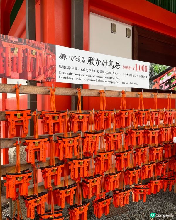 🇯🇵日本京都祈願小鳥居⛩️